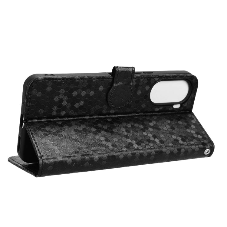 Honeycomb Dot Texture Leather Phone Case, For ZTE Libero 5G IV, For ZTE Blade V50 Smart / V50 Design 4G, For ZTE nubia Red Magic 9 Pro/9 Pro+