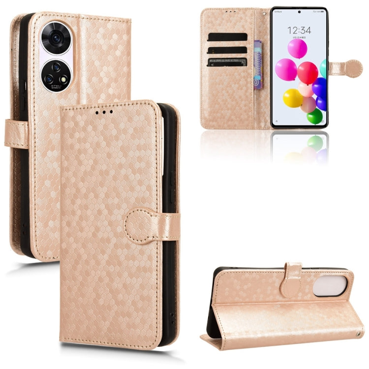 Honeycomb Dot Texture Leather Phone Case, For ZTE nubia Focus 2 Ultra 5G, For ZTE nubia Focus 2 5G, For ZTE nubia Music 2, For ZTE Nubia S 5G A403ZT, For ZTE Blade V70 Design 4G / V70 Vita, For ZTE Blade V70 Max, For ZTE nubia Z70 Ultra                ...