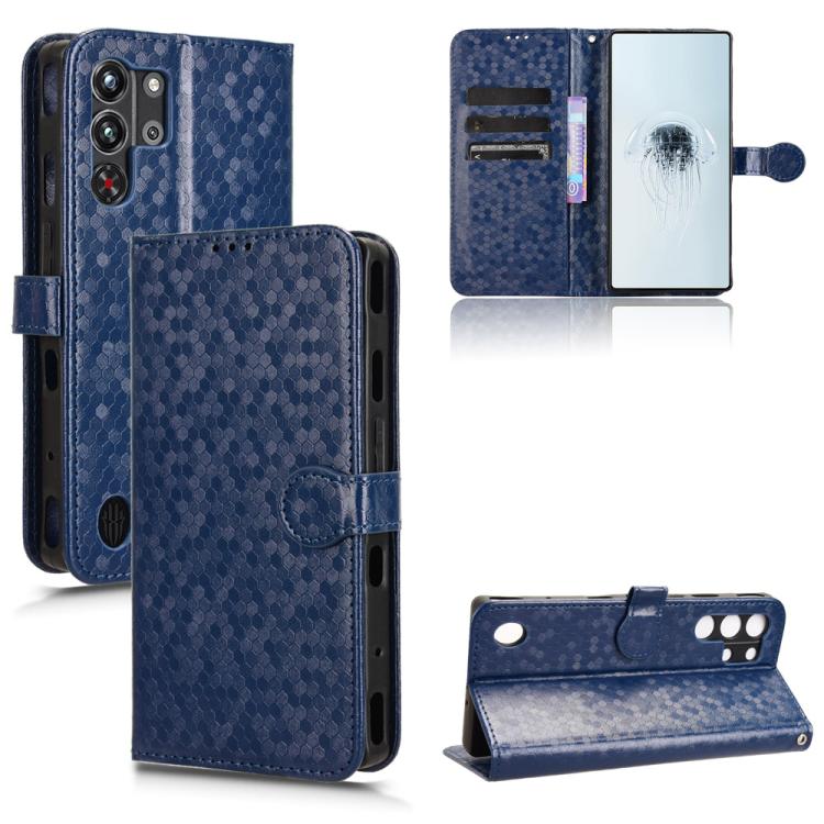 Honeycomb Dot Texture Leather Phone Case, For ZTE nubia Focus 2 Ultra 5G, For ZTE nubia Focus 2 5G, For ZTE nubia Music 2, For ZTE Nubia S 5G A403ZT, For ZTE Blade V70 Design 4G / V70 Vita, For ZTE Blade V70 Max, For ZTE nubia Z70 Ultra                ...