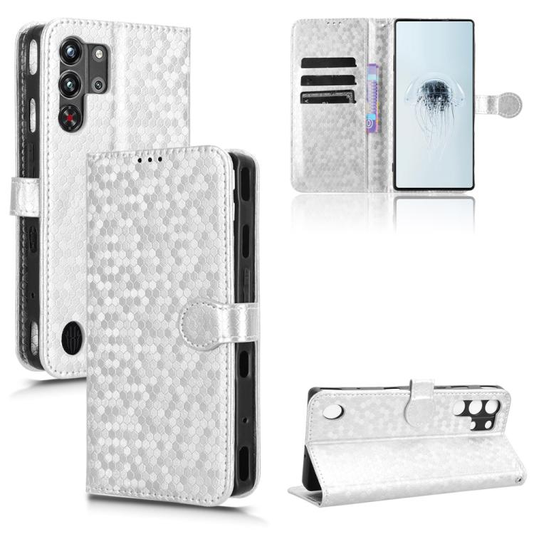 Honeycomb Dot Texture Leather Phone Case, For ZTE Blade A35e / Z2466, For ZTE nubia Focus 2 Ultra 5G, For ZTE nubia Focus 2 5G, For ZTE nubia Music 2, For ZTE Nubia S 5G A403ZT, For ZTE Blade V70 Design 4G / V70 Vita, For ZTE Blade V70 Max             ...