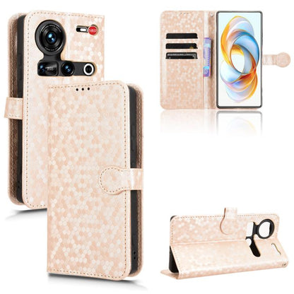Honeycomb Dot Texture Leather Phone Case, For ZTE nubia Focus 2 Ultra 5G, For ZTE nubia Focus 2 5G, For ZTE nubia Music 2, For ZTE Nubia S 5G A403ZT, For ZTE Blade V70 Design 4G / V70 Vita, For ZTE Blade V70 Max, For ZTE nubia Z70 Ultra                ...