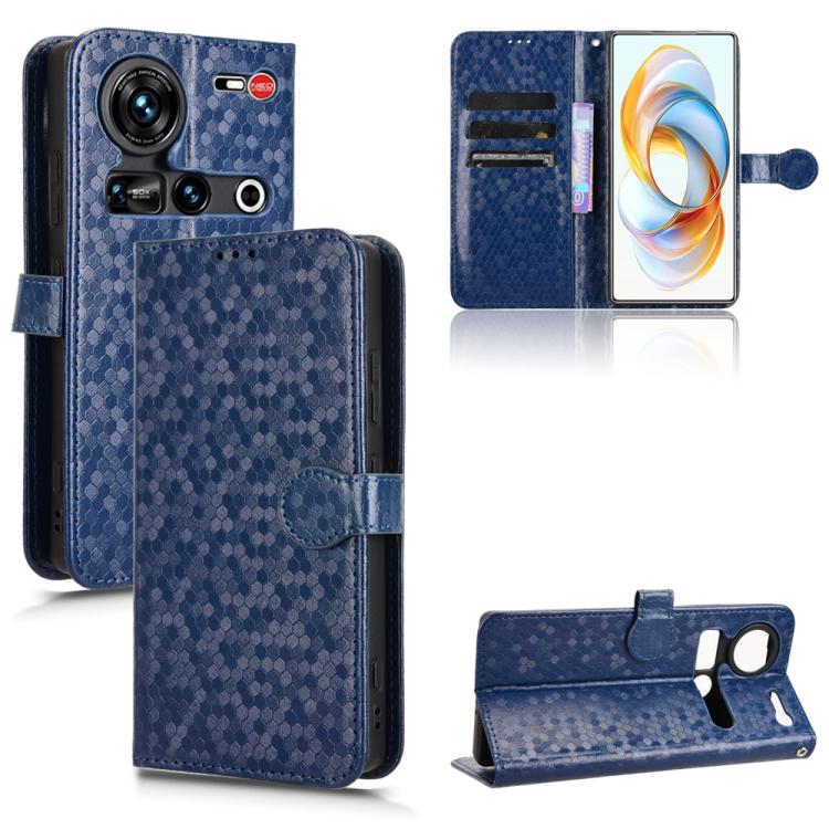 Honeycomb Dot Texture Leather Phone Case, For ZTE nubia Focus 2 Ultra 5G, For ZTE nubia Focus 2 5G, For ZTE nubia Music 2, For ZTE Nubia S 5G A403ZT, For ZTE Blade V70 Design 4G / V70 Vita, For ZTE Blade V70 Max, For ZTE nubia Z70 Ultra                ...