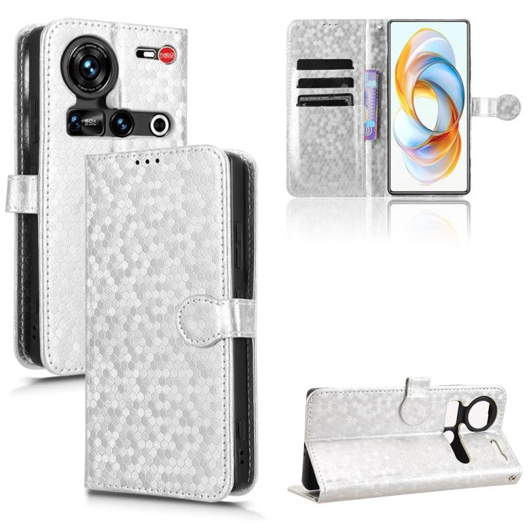 Honeycomb Dot Texture Leather Phone Case, For ZTE nubia Focus 2 Ultra 5G, For ZTE nubia Focus 2 5G, For ZTE nubia Music 2, For ZTE Nubia S 5G A403ZT, For ZTE Blade V70 Design 4G / V70 Vita, For ZTE Blade V70 Max, For ZTE nubia Z70 Ultra                ...