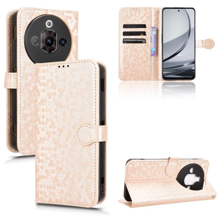 Honeycomb Dot Texture Leather Phone Case, For ZTE nubia Focus 2 Ultra 5G, For ZTE nubia Focus 2 5G, For ZTE nubia Music 2, For ZTE Nubia S 5G A403ZT, For ZTE Blade V70 Design 4G / V70 Vita, For ZTE Blade V70 Max, For ZTE nubia Z70 Ultra                ...