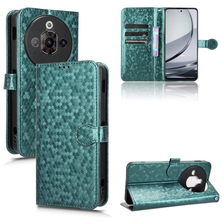Honeycomb Dot Texture Leather Phone Case, For ZTE nubia Focus 2 Ultra 5G, For ZTE nubia Focus 2 5G, For ZTE nubia Music 2, For ZTE Nubia S 5G A403ZT, For ZTE Blade V70 Design 4G / V70 Vita, For ZTE Blade V70 Max, For ZTE nubia Z70 Ultra                ...