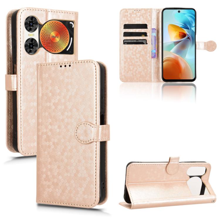 Honeycomb Dot Texture Leather Phone Case, For ZTE nubia Focus 2 Ultra 5G, For ZTE nubia Focus 2 5G, For ZTE nubia Music 2, For ZTE Nubia S 5G A403ZT, For ZTE Blade V70 Design 4G / V70 Vita, For ZTE Blade V70 Max, For ZTE nubia Z70 Ultra                ...
