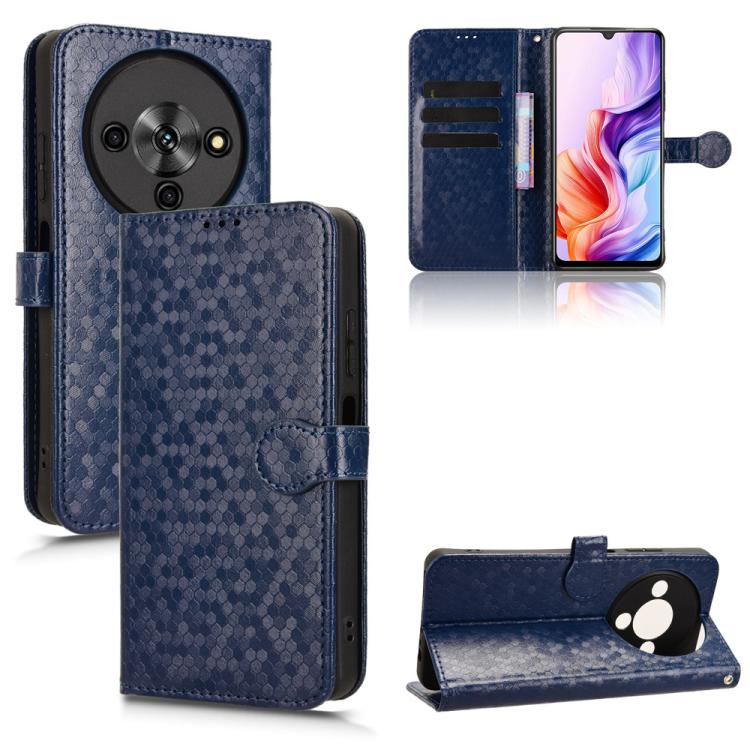 Honeycomb Dot Texture Leather Phone Case, For ZTE nubia Neo 5 Pro 5G, For ZTE nubia Neo 5 5G, For ZTE nubia Neo 5 GT 5G, For ZTE Optus X Value 5G, For ZTE Optus X Pro 2 5G, For ZTE nubia RedMagic 11 Air, For ZTE Nubia V80 Max                           ...