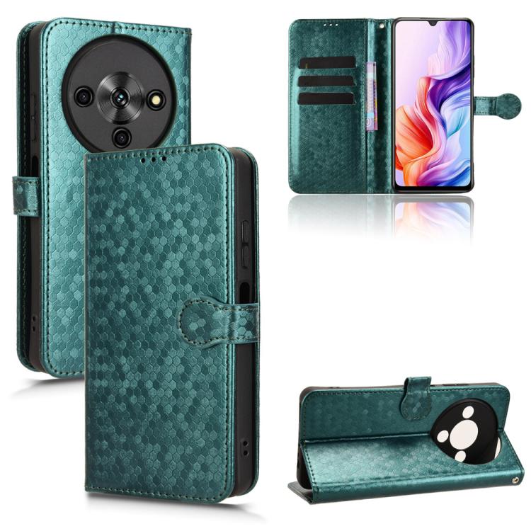 Honeycomb Dot Texture Leather Phone Case, For ZTE nubia Neo 5 Pro 5G, For ZTE nubia Neo 5 5G, For ZTE nubia Neo 5 GT 5G, For ZTE Optus X Value 5G, For ZTE Optus X Pro 2 5G, For ZTE nubia RedMagic 11 Air, For ZTE Nubia V80 Max                           ...