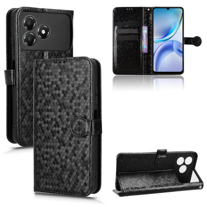 Honeycomb Dot Texture Leather Phone Case, For ZTE nubia Neo 5 Pro 5G, For ZTE nubia Neo 5 5G, For ZTE nubia Neo 5 GT 5G, For ZTE Optus X Value 5G, For ZTE Optus X Pro 2 5G, For ZTE nubia RedMagic 11 Air, For ZTE Nubia V80 Max                           ...