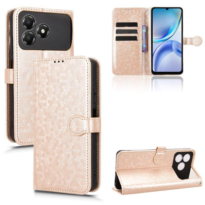 Honeycomb Dot Texture Leather Phone Case, For ZTE nubia Neo 5 Pro 5G, For ZTE nubia Neo 5 5G, For ZTE nubia Neo 5 GT 5G, For ZTE Optus X Value 5G, For ZTE Optus X Pro 2 5G, For ZTE nubia RedMagic 11 Air, For ZTE Nubia V80 Max                           ...