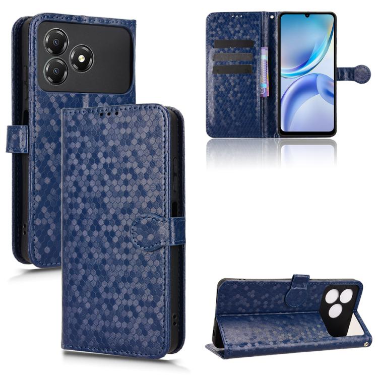 Honeycomb Dot Texture Leather Phone Case, For ZTE nubia Neo 5 Pro 5G, For ZTE nubia Neo 5 5G, For ZTE nubia Neo 5 GT 5G, For ZTE Optus X Value 5G, For ZTE Optus X Pro 2 5G, For ZTE nubia RedMagic 11 Air, For ZTE Nubia V80 Max                           ...