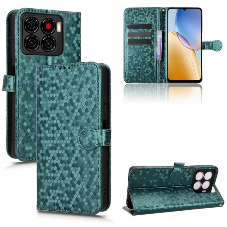 Honeycomb Dot Texture Leather Phone Case, For ZTE nubia Neo 5 Pro 5G, For ZTE nubia Neo 5 5G, For ZTE nubia Neo 5 GT 5G, For ZTE Optus X Value 5G, For ZTE Optus X Pro 2 5G, For ZTE nubia RedMagic 11 Air, For ZTE Nubia V80 Max                           ...