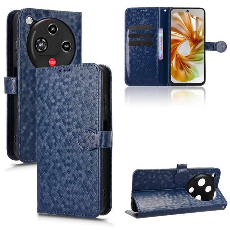 Honeycomb Dot Texture Leather Phone Case, For ZTE nubia Focus 2 Ultra 5G, For ZTE nubia Focus 2 5G, For ZTE nubia Music 2, For ZTE Nubia S 5G A403ZT, For ZTE Blade V70 Design 4G / V70 Vita, For ZTE Blade V70 Max, For ZTE nubia Z70 Ultra                ...
