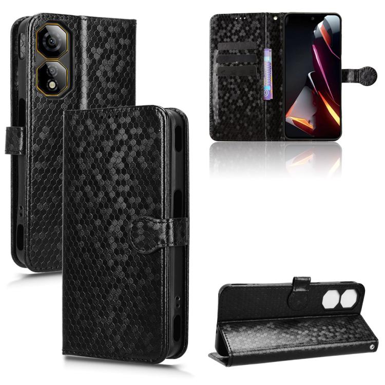 Honeycomb Dot Texture Leather Phone Case, For ZTE nubia Focus 2 Ultra 5G, For ZTE nubia Focus 2 5G, For ZTE nubia Music 2, For ZTE Nubia S 5G A403ZT, For ZTE Blade V70 Design 4G / V70 Vita, For ZTE Blade V70 Max, For ZTE nubia Z70 Ultra                ...