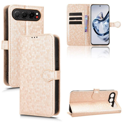 Honeycomb Dot Texture Leather Phone Case, For ZTE nubia Neo 5 Pro 5G, For ZTE nubia Neo 5 5G, For ZTE nubia Neo 5 GT 5G, For ZTE Optus X Value 5G, For ZTE Optus X Pro 2 5G, For ZTE nubia RedMagic 11 Air, For ZTE Nubia V80 Max                           ...