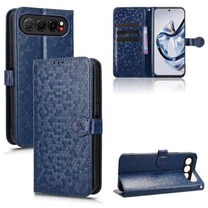Honeycomb Dot Texture Leather Phone Case, For ZTE nubia Neo 5 Pro 5G, For ZTE nubia Neo 5 5G, For ZTE nubia Neo 5 GT 5G, For ZTE Optus X Value 5G, For ZTE Optus X Pro 2 5G, For ZTE nubia RedMagic 11 Air, For ZTE Nubia V80 Max                           ...