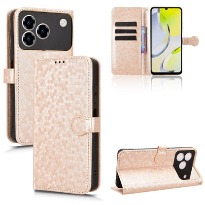 Honeycomb Dot Texture Leather Phone Case, For ZTE nubia Neo 5 Pro 5G, For ZTE nubia Neo 5 5G, For ZTE nubia Neo 5 GT 5G, For ZTE Optus X Value 5G, For ZTE Optus X Pro 2 5G, For ZTE nubia RedMagic 11 Air, For ZTE Nubia V80 Max                           ...