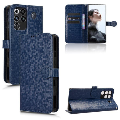 Honeycomb Dot Texture Leather Phone Case, For ZTE nubia Neo 5 Pro 5G, For ZTE nubia Neo 5 5G, For ZTE nubia Neo 5 GT 5G, For ZTE Optus X Value 5G, For ZTE Optus X Pro 2 5G, For ZTE nubia RedMagic 11 Air, For ZTE Nubia V80 Max                           ...