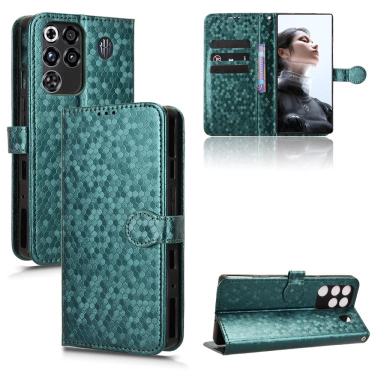 Honeycomb Dot Texture Leather Phone Case, For ZTE nubia Neo 5 Pro 5G, For ZTE nubia Neo 5 5G, For ZTE nubia Neo 5 GT 5G, For ZTE Optus X Value 5G, For ZTE Optus X Pro 2 5G, For ZTE nubia RedMagic 11 Air, For ZTE Nubia V80 Max                           ...
