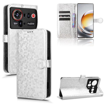 Honeycomb Dot Texture Leather Phone Case, For ZTE nubia Neo 5 Pro 5G, For ZTE nubia Neo 5 5G, For ZTE nubia Neo 5 GT 5G, For ZTE Optus X Value 5G, For ZTE Optus X Pro 2 5G, For ZTE nubia RedMagic 11 Air, For ZTE Nubia V80 Max                           ...