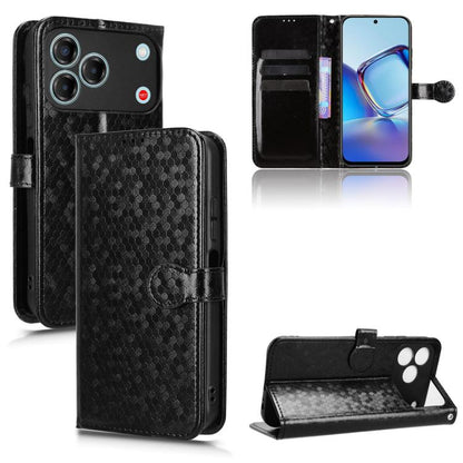 Honeycomb Dot Texture Leather Phone Case, For ZTE nubia Neo 5 Pro 5G, For ZTE nubia Neo 5 5G, For ZTE nubia Neo 5 GT 5G, For ZTE Optus X Value 5G, For ZTE Optus X Pro 2 5G, For ZTE nubia RedMagic 11 Air, For ZTE Nubia V80 Max                           ...
