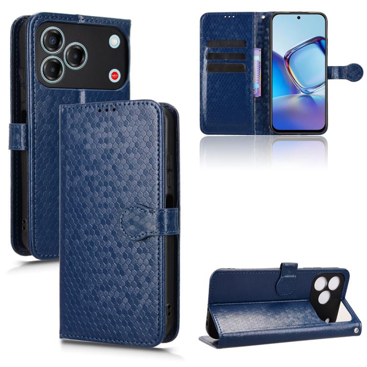 Honeycomb Dot Texture Leather Phone Case, For ZTE nubia Neo 5 Pro 5G, For ZTE nubia Neo 5 5G, For ZTE nubia Neo 5 GT 5G, For ZTE Optus X Value 5G, For ZTE Optus X Pro 2 5G, For ZTE nubia RedMagic 11 Air, For ZTE Nubia V80 Max                           ...