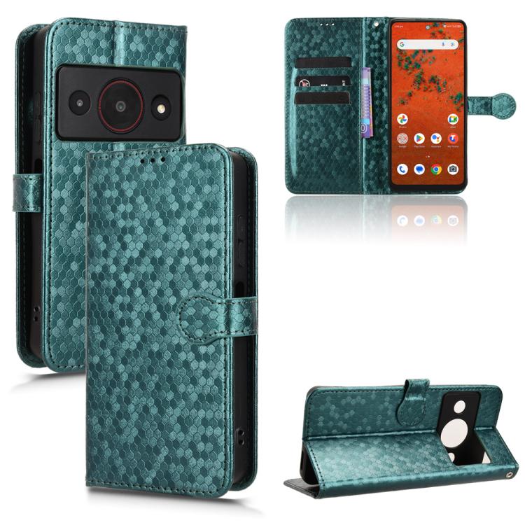 Honeycomb Dot Texture Leather Phone Case, For ZTE nubia Neo 5 Pro 5G, For ZTE nubia Neo 5 5G, For ZTE nubia Neo 5 GT 5G, For ZTE Optus X Value 5G, For ZTE Optus X Pro 2 5G, For ZTE nubia RedMagic 11 Air, For ZTE Nubia V80 Max                           ...