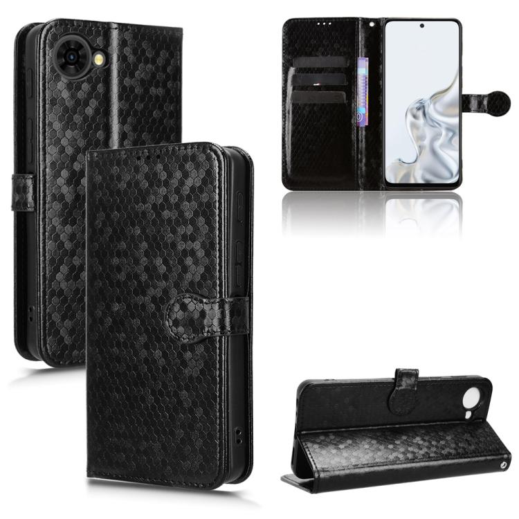 Honeycomb Dot Texture Leather Phone Case, For ZTE nubia Neo 5 Pro 5G, For ZTE nubia Neo 5 5G, For ZTE nubia Neo 5 GT 5G, For ZTE Optus X Value 5G, For ZTE Optus X Pro 2 5G, For ZTE nubia RedMagic 11 Air, For ZTE Nubia V80 Max                           ...