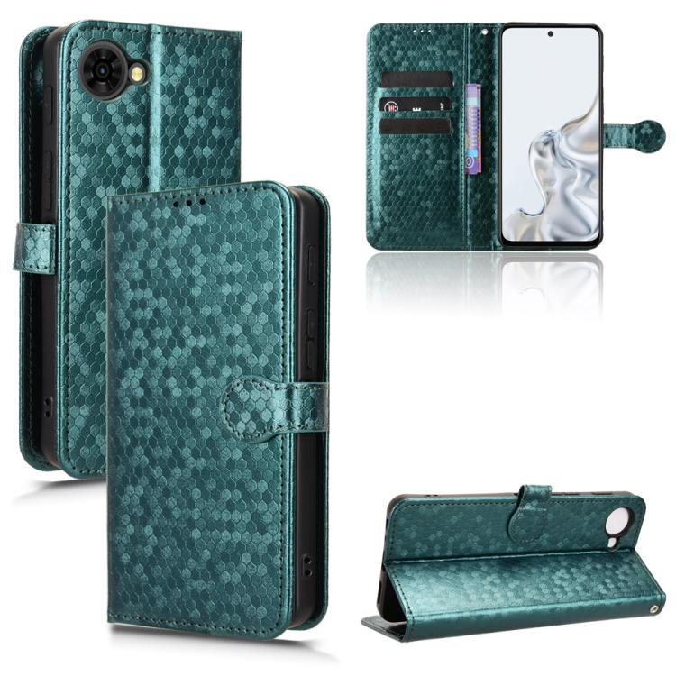 Honeycomb Dot Texture Leather Phone Case, For ZTE nubia Neo 5 Pro 5G, For ZTE nubia Neo 5 5G, For ZTE nubia Neo 5 GT 5G, For ZTE Optus X Value 5G, For ZTE Optus X Pro 2 5G, For ZTE nubia RedMagic 11 Air, For ZTE Nubia V80 Max                           ...