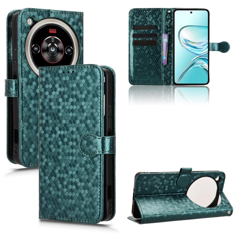 Honeycomb Dot Texture Leather Phone Case, For ZTE Blade A35e / Z2466, For ZTE nubia Focus 2 Ultra 5G, For ZTE nubia Focus 2 5G, For ZTE nubia Music 2, For ZTE Nubia S 5G A403ZT, For ZTE Blade V70 Design 4G / V70 Vita, For ZTE Blade V70 Max             ...