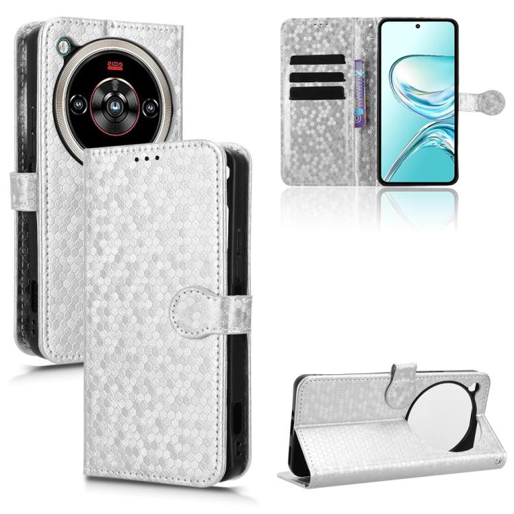 Honeycomb Dot Texture Leather Phone Case, For ZTE Blade A35e / Z2466, For ZTE nubia Focus 2 Ultra 5G, For ZTE nubia Focus 2 5G, For ZTE nubia Music 2, For ZTE Nubia S 5G A403ZT, For ZTE Blade V70 Design 4G / V70 Vita, For ZTE Blade V70 Max             ...