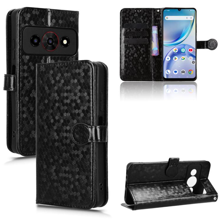 Honeycomb Dot Texture Leather Phone Case, For ZTE Kantan Sumaho5 A601ZT, For ZTE nubia Neo 5 Pro 5G, For ZTE nubia Neo 5 5G, For ZTE nubia Neo 5 GT 5G, For ZTE Optus X Value 5G, For ZTE Optus X Pro 2 5G, For ZTE nubia RedMagic 11 Air                   ...