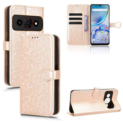 Honeycomb Dot Texture Leather Phone Case, For ZTE Kantan Sumaho5 A601ZT, For ZTE nubia Neo 5 Pro 5G, For ZTE nubia Neo 5 5G, For ZTE nubia Neo 5 GT 5G, For ZTE Optus X Value 5G, For ZTE Optus X Pro 2 5G, For ZTE nubia RedMagic 11 Air                   ...
