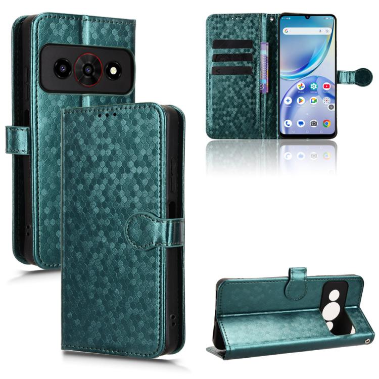 Honeycomb Dot Texture Leather Phone Case, For ZTE Kantan Sumaho5 A601ZT, For ZTE nubia Neo 5 Pro 5G, For ZTE nubia Neo 5 5G, For ZTE nubia Neo 5 GT 5G, For ZTE Optus X Value 5G, For ZTE Optus X Pro 2 5G, For ZTE nubia RedMagic 11 Air                   ...