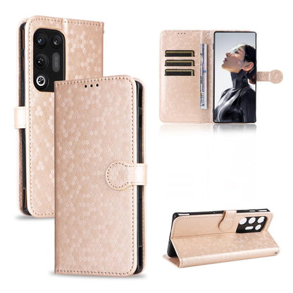 Honeycomb Dot Texture Leather Phone Case, For ZTE nubia Neo 5 Pro 5G, For ZTE nubia Neo 5 5G, For ZTE nubia Neo 5 GT 5G, For ZTE Optus X Value 5G, For ZTE Optus X Pro 2 5G, For ZTE nubia RedMagic 11 Air, For ZTE Nubia V80 Max                           ...