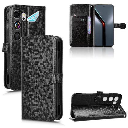Honeycomb Dot Texture Leather Phone Case, For ZTE Kantan Sumaho5 A601ZT, For ZTE nubia Neo 5 Pro 5G, For ZTE nubia Neo 5 5G, For ZTE nubia Neo 5 GT 5G, For ZTE Optus X Value 5G, For ZTE Optus X Pro 2 5G, For ZTE nubia RedMagic 11 Air                   ...