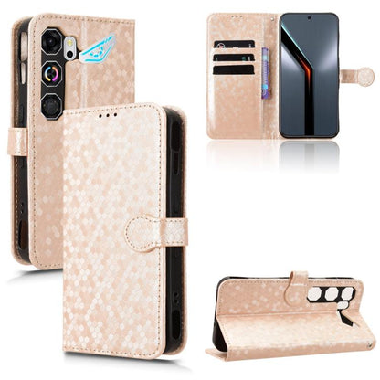 Honeycomb Dot Texture Leather Phone Case, For ZTE Kantan Sumaho5 A601ZT, For ZTE nubia Neo 5 Pro 5G, For ZTE nubia Neo 5 5G, For ZTE nubia Neo 5 GT 5G, For ZTE Optus X Value 5G, For ZTE Optus X Pro 2 5G, For ZTE nubia RedMagic 11 Air                   ...