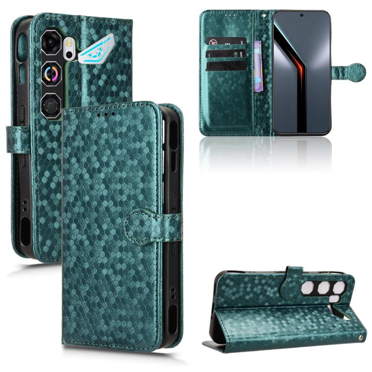 Honeycomb Dot Texture Leather Phone Case, For ZTE Kantan Sumaho5 A601ZT, For ZTE nubia Neo 5 Pro 5G, For ZTE nubia Neo 5 5G, For ZTE nubia Neo 5 GT 5G, For ZTE Optus X Value 5G, For ZTE Optus X Pro 2 5G, For ZTE nubia RedMagic 11 Air                   ...