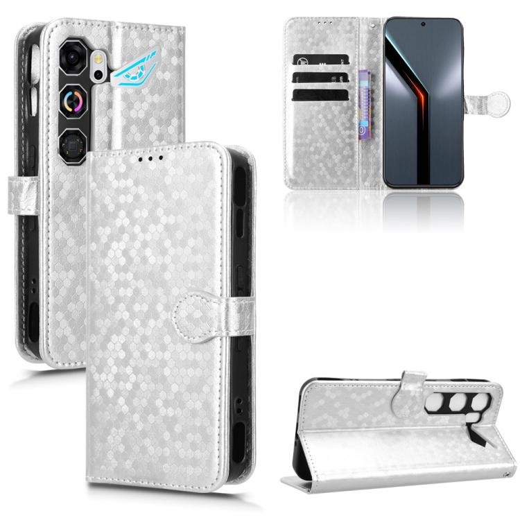 Honeycomb Dot Texture Leather Phone Case, For ZTE Kantan Sumaho5 A601ZT, For ZTE nubia Neo 5 Pro 5G, For ZTE nubia Neo 5 5G, For ZTE nubia Neo 5 GT 5G, For ZTE Optus X Value 5G, For ZTE Optus X Pro 2 5G, For ZTE nubia RedMagic 11 Air                   ...