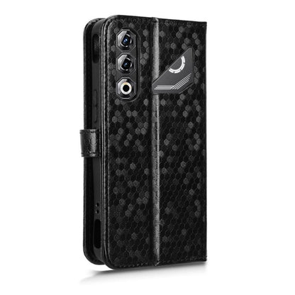 Honeycomb Dot Texture Leather Phone Case, For ZTE nubia Neo 5 Pro 5G, For ZTE nubia Neo 5 5G, For ZTE nubia Neo 5 GT 5G, For ZTE Optus X Value 5G, For ZTE Optus X Pro 2 5G, For ZTE nubia RedMagic 11 Air, For ZTE Nubia V80 Max                           ...