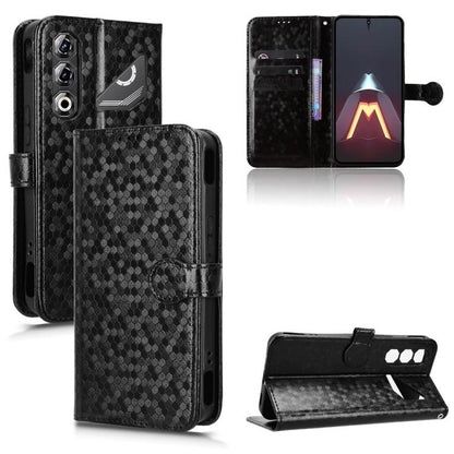 Honeycomb Dot Texture Leather Phone Case, For ZTE Kantan Sumaho5 A601ZT, For ZTE nubia Neo 5 Pro 5G, For ZTE nubia Neo 5 5G, For ZTE nubia Neo 5 GT 5G, For ZTE Optus X Value 5G, For ZTE Optus X Pro 2 5G, For ZTE nubia RedMagic 11 Air                   ...
