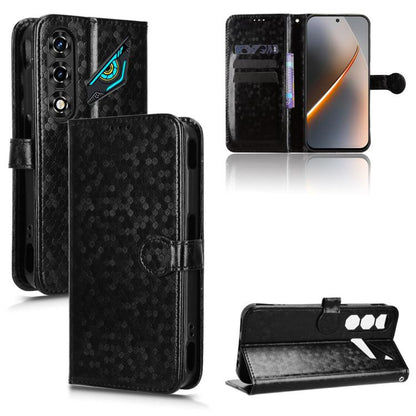 Honeycomb Dot Texture Leather Phone Case, For ZTE nubia Neo 5 Pro 5G, For ZTE nubia Neo 5 5G, For ZTE nubia Neo 5 GT 5G, For ZTE Optus X Value 5G, For ZTE Optus X Pro 2 5G, For ZTE nubia RedMagic 11 Air, For ZTE Nubia V80 Max                           ...
