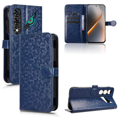 Honeycomb Dot Texture Leather Phone Case, For ZTE nubia Neo 5 Pro 5G, For ZTE nubia Neo 5 5G, For ZTE nubia Neo 5 GT 5G, For ZTE Optus X Value 5G, For ZTE Optus X Pro 2 5G, For ZTE nubia RedMagic 11 Air, For ZTE Nubia V80 Max                           ...