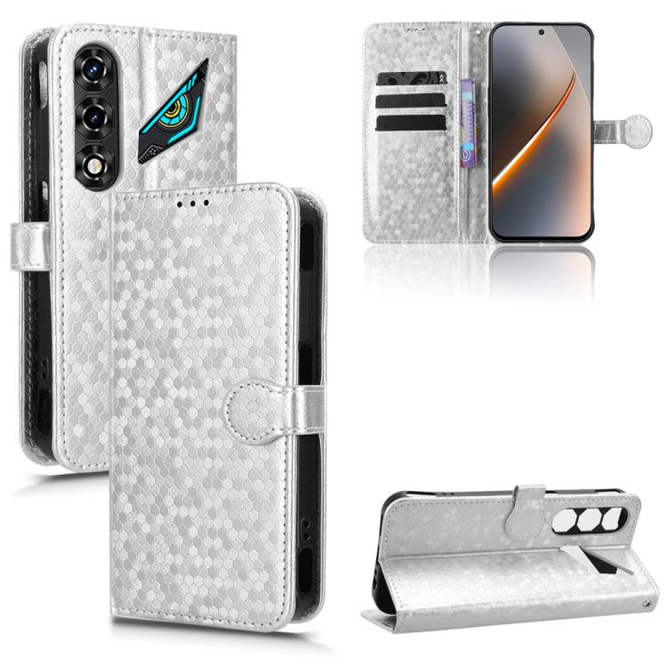 Honeycomb Dot Texture Leather Phone Case, For ZTE nubia Neo 5 Pro 5G, For ZTE nubia Neo 5 5G, For ZTE nubia Neo 5 GT 5G, For ZTE Optus X Value 5G, For ZTE Optus X Pro 2 5G, For ZTE nubia RedMagic 11 Air, For ZTE Nubia V80 Max                           ...