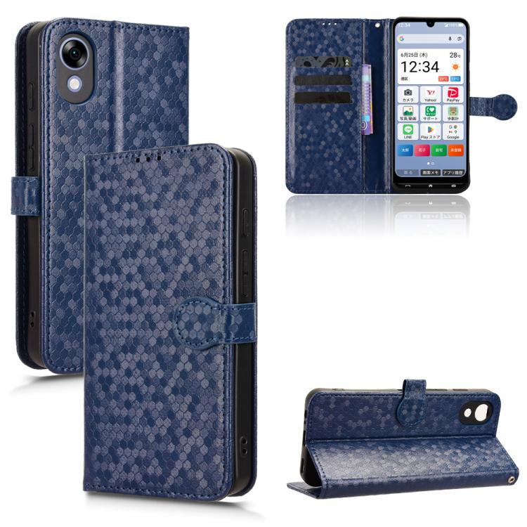 Honeycomb Dot Texture Leather Phone Case, For ZTE Kantan Sumaho5 A601ZT, For ZTE nubia Neo 5 Pro 5G, For ZTE nubia Neo 5 5G, For ZTE nubia Neo 5 GT 5G, For ZTE Optus X Value 5G, For ZTE Optus X Pro 2 5G, For ZTE nubia RedMagic 11 Air                   ...