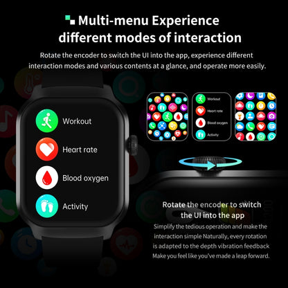 2.01 inch Milanese Steel Strap Bluetooth Call Smart Watch Support Heart Rate Monitoring / Non-invasive Blood Sugar, Milanese Steel Strap Gold