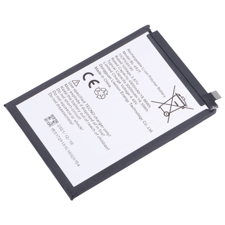 Battery Replacement, For Tecno Camon 17 Pro / Camon 18P, For Tecno Pova 2 LE7, For Tecno Camon 17 CG6 CG7, For Tecno Spark 7 / Spark 7T, For Tecno Spark 6 Air / Pouvoir 4 Pro, For Tecno Spark 6 / Camon 16, For Tecno Pop 4 / Camon 15                    ...