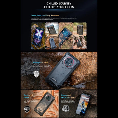 Oukitel WP19 Pro, 6.8 inch MediaTek Helio G99 Octa-core, NFC, Network: 4G, WP19 Pro 8GB+256GB