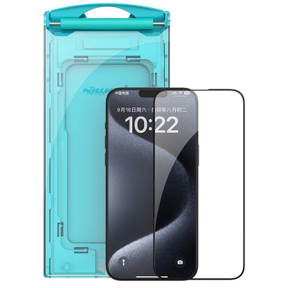 10pcs NILLKIN Chang Series Tempered Glass Protective Film, For iPhone 15 Pro Max, For iPhone 15 Plus, For iPhone 15