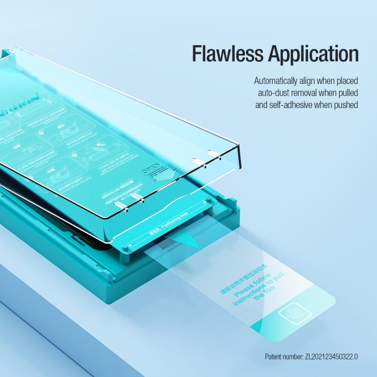 10pcs NILLKIN Chang Series Tempered Glass Protective Film, For iPhone 15 Pro Max, For iPhone 15 Plus, For iPhone 15